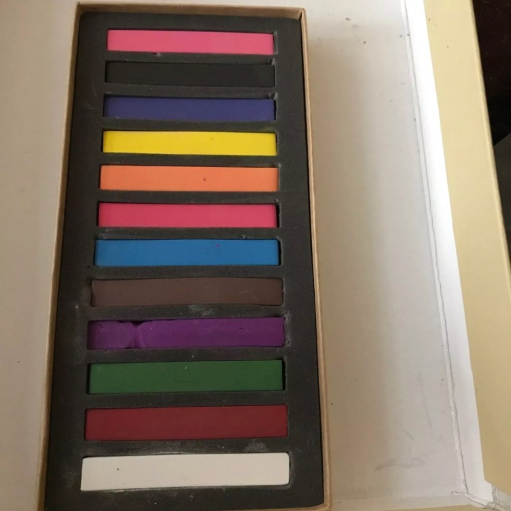 Temporary Hair Color Chalks - Multi Color - Picture 2 of 4